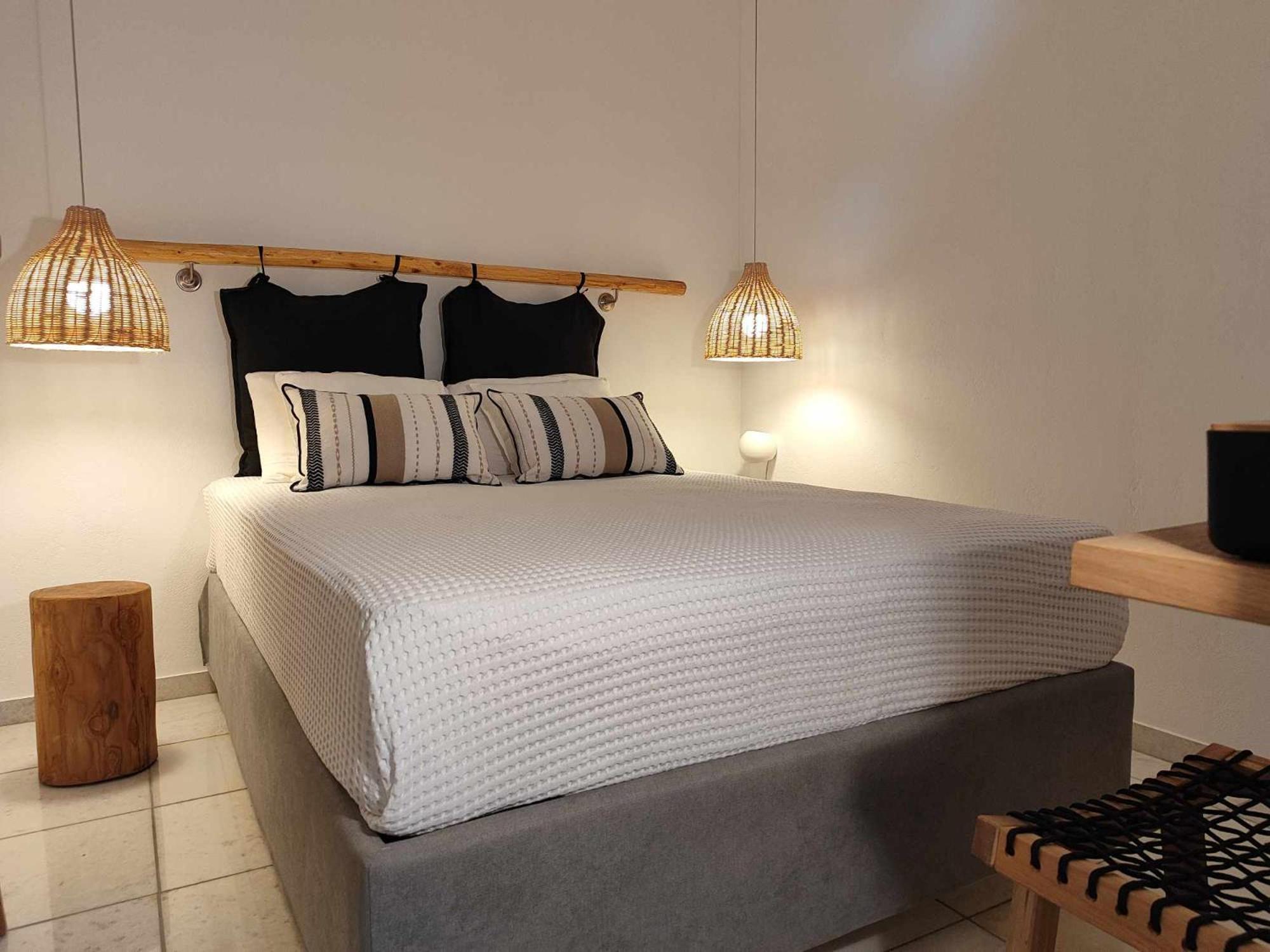 Island Magic - Seaview Villa With Jacuzzi Pool Ambelas Bagian luar foto