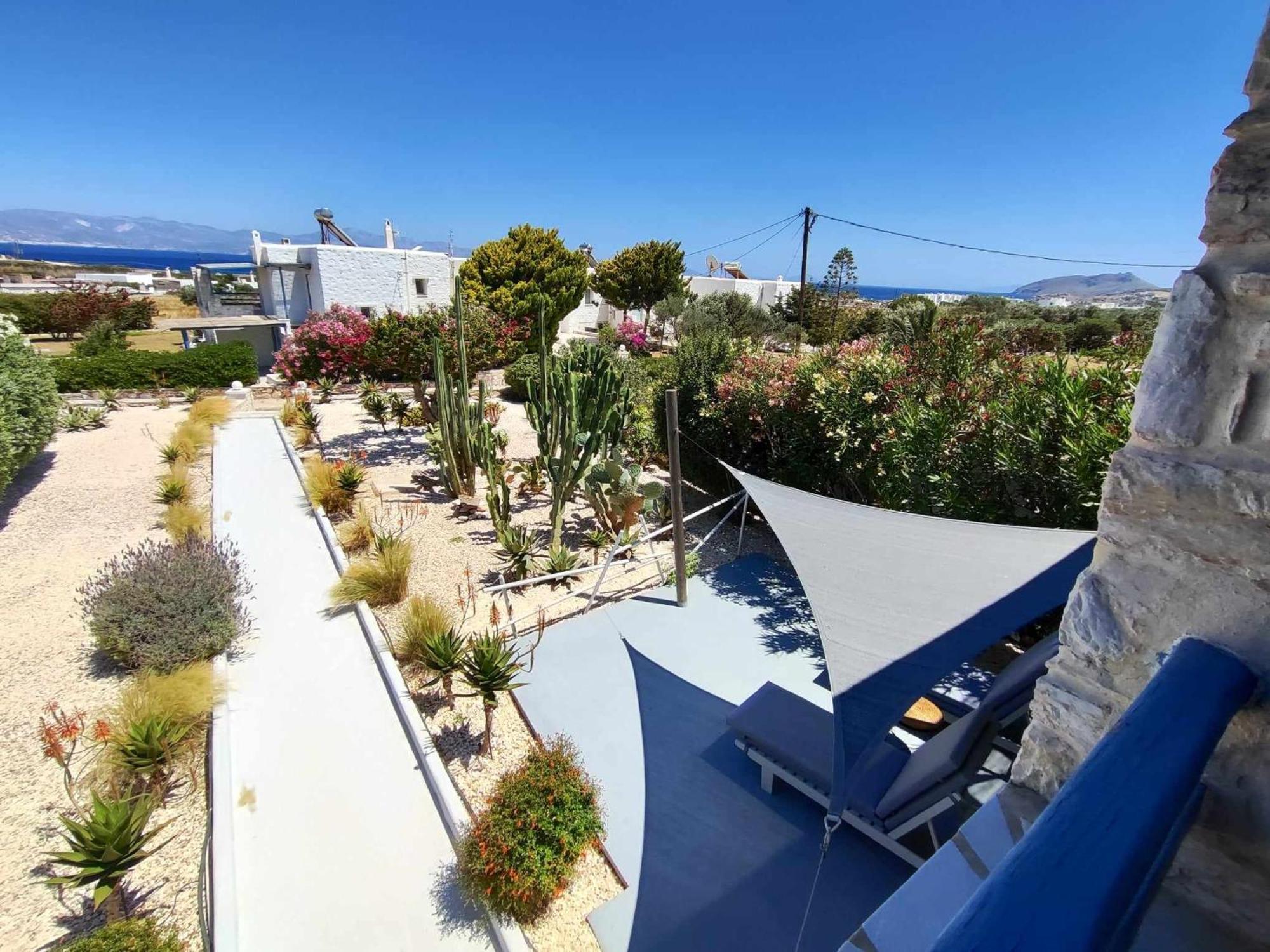 Island Magic - Seaview Villa With Jacuzzi Pool Ambelas Bagian luar foto