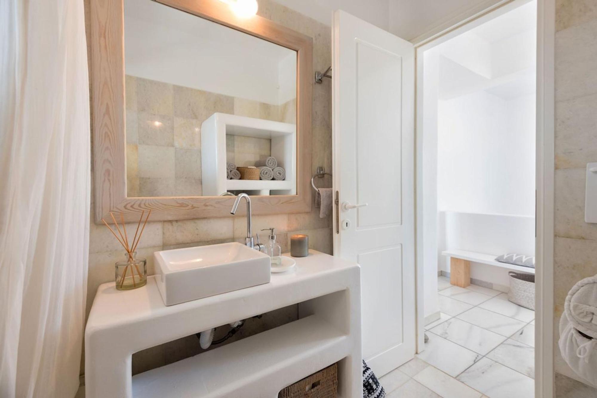 Island Magic - Seaview Villa With Jacuzzi Pool Ambelas Bagian luar foto